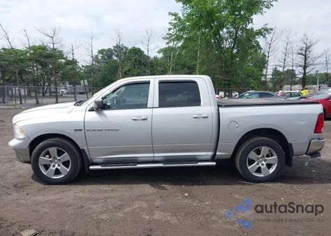 2012 Ram 1500 Slt from USA, damaged, VIN 1C6RD7LTXCS125193